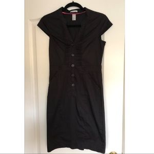 Fitted Black Work Dress H&M